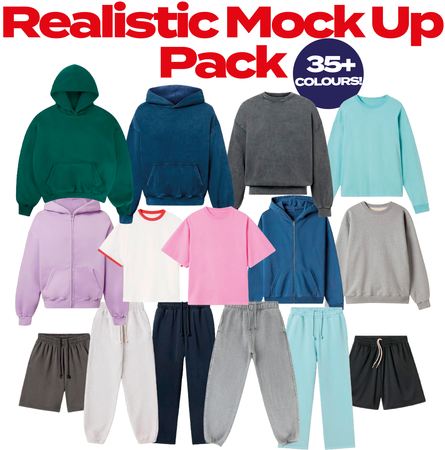 Realistic Mock Up Pack