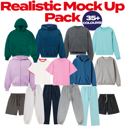 Realistic Mock Up Pack